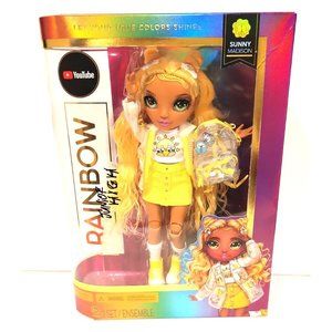 Rainbow High Junior High Sunny Madison - Yellow Fashion Doll - New 2022